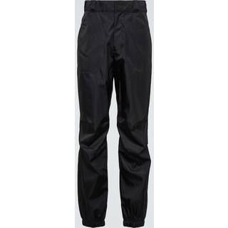 Prada Re-Nylon barrel-leg pants - black - EU 56