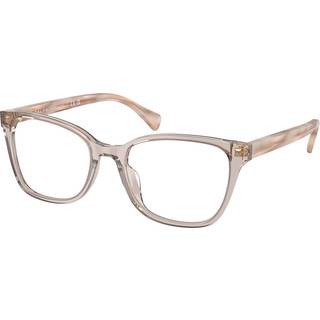 Ralph by Ralph Lauren RA7137U 6124 53 Briller Kvinder Brun - Transparent Glossy Beige - 53mm