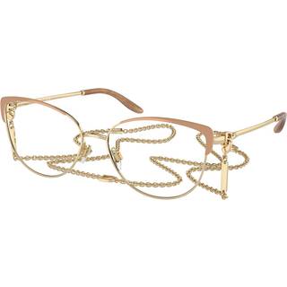 Ralph Lauren RL5123 9150 54 Briller Kvinder Guld - Pale Gold Top Nude Brown - 54mm