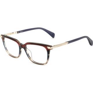 Rag & Bone RNB3055 V43 51 Briller Kvinder Brun - Brown Blue Horn - 51mm
