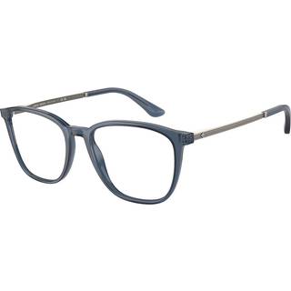 Giorgio Armani Mand AR7250 6035 Optiske stel Acetat Blå Transparent Firkantet Normal
