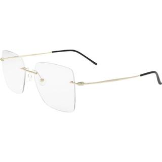 Calvin Klein Unisex CK22125TC 001 Optiske stel Titanium Sort Firkantet Normal Fotokromatisk