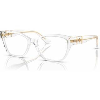 Versace VE3344F Asian Fit 148 54 Briller Kvinder Krystalklar - Clear - 54mm