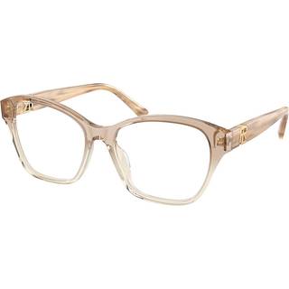 Ralph Lauren RL6236U 6111 55 Briller Kvinder Brun - Transparent Beige Brown - 55mm