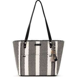 Sakroots Metro Tote Black/White Soulful Desert Woven Black/White Soulful
