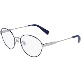 Longchamp LO2154 042 52 Briller Kvinder Blue - Silver Blue - 52mm