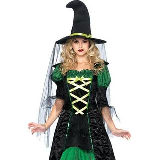 Ben Avenue 2pc.Storebook Witch Dress med Blk/Green Color