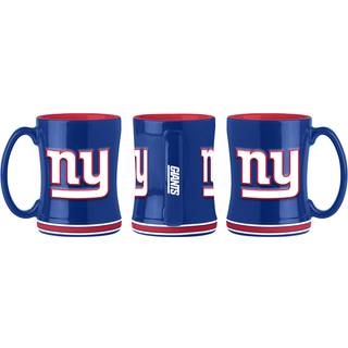New York Giants 14 Ounce Sculpted Logo Relief Coffee Mug
