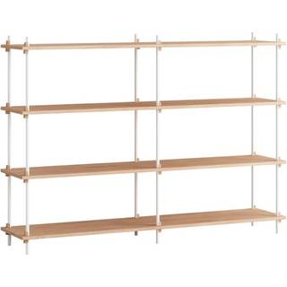 Moebe Shelving System (S.115.2.B) Oak/White