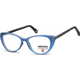 Montana Briller MA57 MA57F 52 Briller Kvinder Blue - Transparent Blue - 52mm