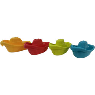Happy Baby Bath Time Boats 4-Pack