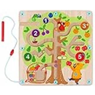 Tooky Toy: Frugthøst magnetisk færdighedsspil