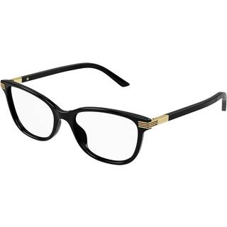 Gucci Kvinde GG1451O 004 Optiske stel Acetat Sort Transparent Cat Eye
