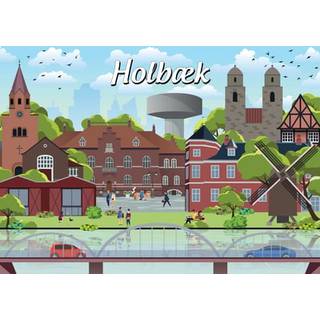 Danske byer: Holbæk, 1000 brikker