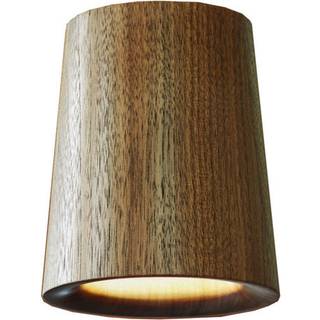 Lampefeber Solid DownLight Kegle Valnøddetræ
