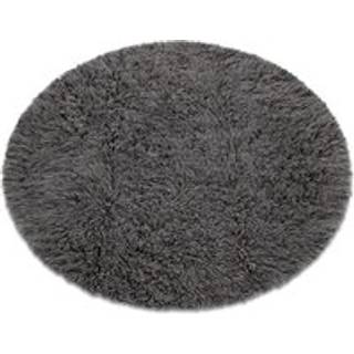 FLOKATI VÆVET hjul grå cirkel 180 cm
