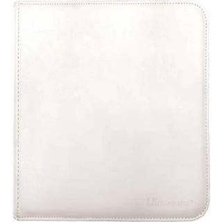 12-Pocket Zippered PRO-Binder - White