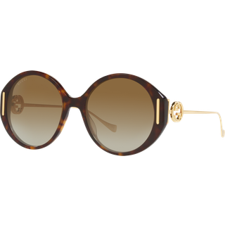 Gucci GG1202S 003 57 Solbriller Kvinder Tortoiseshell - Tortoise - 57mm