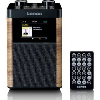 Lenco - Bærbar DAB+/FM-radio Bluetooth, 10W højttaler, 14H batteri Sort - PDR-060WD