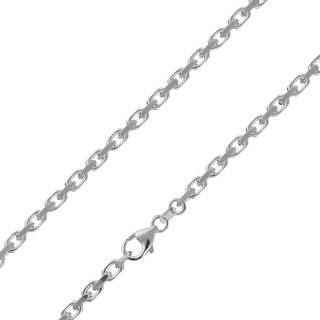 trendor 51562 Halskette für Herren 925 Sterlingsilber Ankerkette 2,5 mm