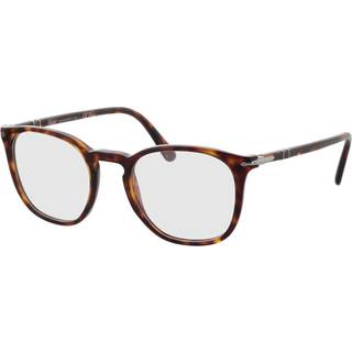 Persol Unisex PO3318V 24 Optiske stel Acetat Skildpadde Transparent Pantos Normal
