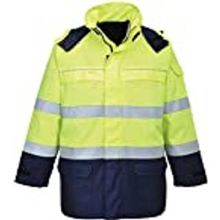 Bizflame Lysbue hi-vis multinorm jakke - Gul/Marine (Størrelse: XXL)