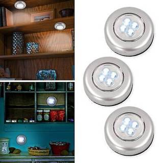 Touch LED-lamper – 3-pak