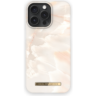 iPhone 15 Pro Max iDeal Of Sweden Fashion Case - MagSafe Kompatibel - Rose Pearl Marble