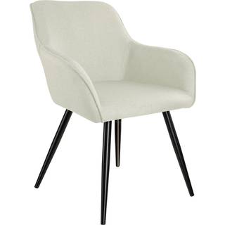 Stol Marilyn - creme/sort