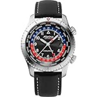 Alpina AL-255BRB4S26 Startimer Pilot Worldtimer Herrenuhr 41mm