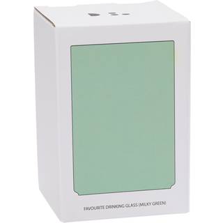 Design Letters Design Letters favoritglas 35 cl Milky green