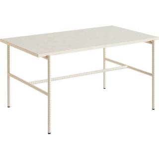 Hay Rebar Sofabord 80x49 cm. - Alabaster Marmor