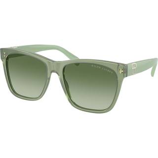 Ralph Lauren RL8212 THE RICKY II 60498E 57 Solbriller Kvinder Grøn - Transparent Green - 57mm