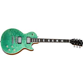 Gibson Les Paul Modern Figured SeaFoam Green Elektrisk guitar