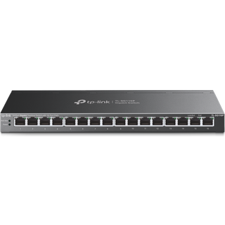 TP-Link TL-SG116P netværksswitch Ikke administreret Gigabit Ethernet (10/100/1000) Strøm over Ethernet (PoE) Sort
