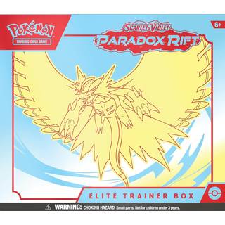 The Pokémon TCG: Scarlet & Violet 4  - Paradox Rift Elite Trainer Box