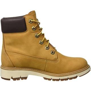 Timberland Women's Lucia Way 6 Inch Boot Wheat Nubuck, 38 Wide