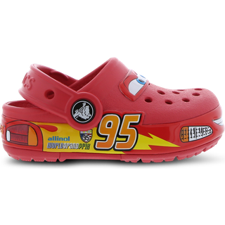 Crocs kids Toddlers Disney and Pixar Cars Lightning McQueen Clogs Red 25