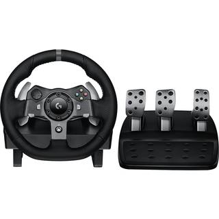 Logitech G920 Driving Force - rat og pedalsæt - kabling - Wired Steering wheel & Pedal set - Microsoft Xbox One