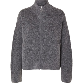 Sia Cardigan, Medium Grey Melange, S