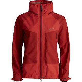 Lundhags Women's Padje Light Waterproof Jacket Lively Red/Mellow Red, XS