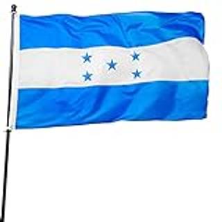 DANF 2 Pack Honduras Flag 3ftx5ft Honduras National Flag Polyester med Messing Grommets 3x5 Foot Flag