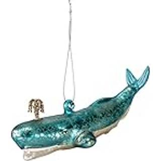 Primitiver af Kathy Glass Ornament - Blue Whale