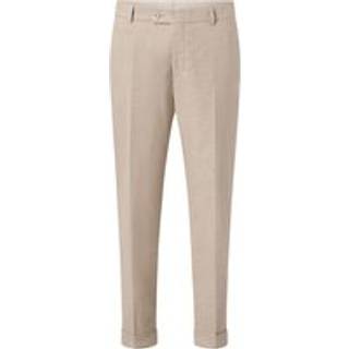 Strellson Herren Hose beige meliert Slim Fit