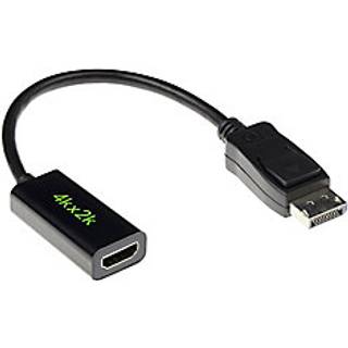 ACT AK3994 videokabel adapter 0,15 m DisplayPort HDMI A Sort
