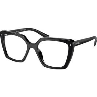 Prada PR 16ZVF Asian Fit 1AB1O1 55 Briller Kvinder Black - Black - 55mm