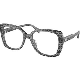 Michael Kors MK4104U PERTH 3958 53 Briller Kvinder Guld - Pattern Black MK Glitter Logo - 53mm