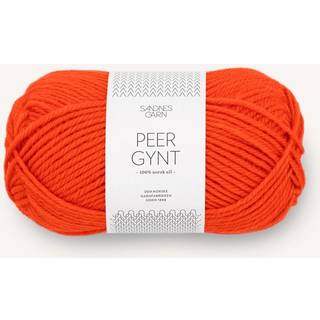 Peer Gynt garn fra Sandnes Garn - Spicy orange