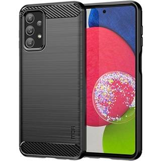 Samsung Galaxy A23 Mofi Karbonfiber TPU Cover - Sort