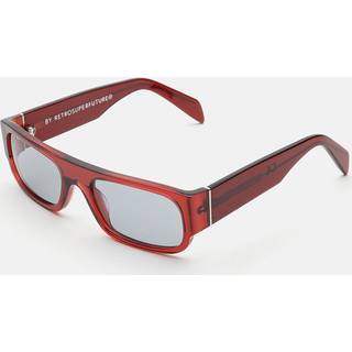 Retrosuperfuture SMILE JIB 54 Solbriller Mænd Burgunder - Transparent Burgundy - 54mm